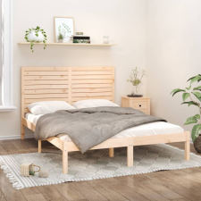 vidaXL tömör fa ágykeret 140 x 200 cm ágy és ágykellék