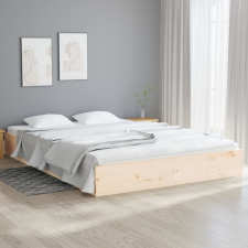 vidaXL tömör fa ágykeret 140x200 cm ágy és ágykellék
