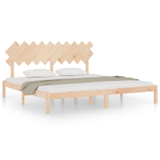 vidaXL tömör fa ágykeret 200 x 200 cm (3104888) ágy és ágykellék