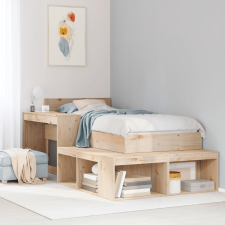 vidaXL tömör fenyő ágykeret matrac nélkül 80 x 200 cm ágy és ágykellék
