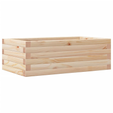vidaXL tömör fenyő kerti virágláda 70 x 40 x 23 cm kerti tárolás