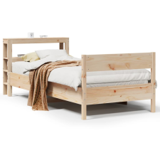 vidaXL tömör fenyőfa ágy matrac nélkül 100 x 200 cm ágy és ágykellék