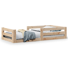 vidaXL tömör fenyőfa ágy matrac nélkül 100 x 200 cm (855684) ágy és ágykellék