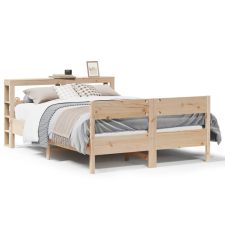 vidaXL tömör fenyőfa ágy matrac nélkül 120 x 190 cm ágy és ágykellék