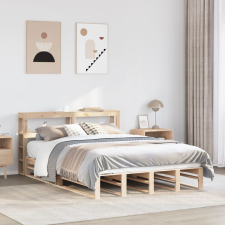 vidaXL tömör fenyőfa ágy matrac nélkül 120 x 190 cm ágy és ágykellék