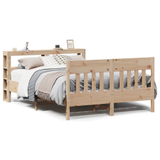 vidaXL tömör fenyőfa ágy matrac nélkül 120 x 190 cm (3306282) ágy és ágykellék
