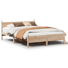vidaXL tömör fenyőfa ágy matrac nélkül 140 x 190 cm (855603) ágy és ágykellék
