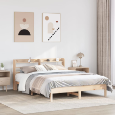 vidaXL tömör fenyőfa ágy matrac nélkül 140 x 200 cm ágy és ágykellék