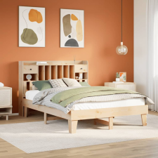 vidaXL tömör fenyőfa ágy matrac nélkül 150x200 cm ágy és ágykellék