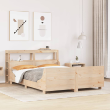 vidaXL tömör fenyőfa ágy matrac nélkül 160 x 200 cm ágy és ágykellék