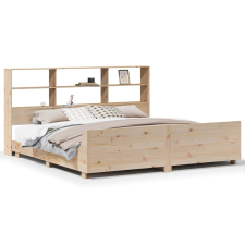 vidaXL tömör fenyőfa ágy matrac nélkül 180 x 200 cm (3323680) ágy és ágykellék