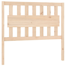 vidaXL tömör fenyőfa ágyfejtámla 105,5x4x100 cm (818555) ágy és ágykellék
