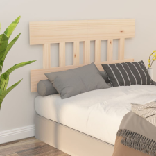 vidaXL tömör fenyőfa ágyfejtámla 123,5x3x81 cm ágy és ágykellék