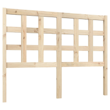 vidaXL tömör fenyőfa ágyfejtámla 125,5 x 4 x 100 cm (817880) ágy és ágykellék