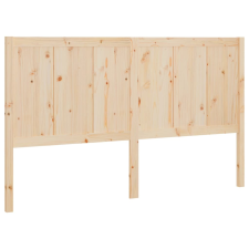 vidaXL tömör fenyőfa ágyfejtámla 125,5 x 4 x 100 cm (818080) ágy és ágykellék