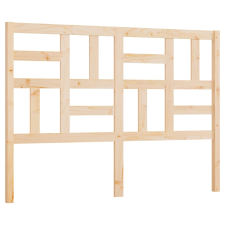 vidaXL tömör fenyőfa ágyfejtámla 146 x 4 x 104 cm (818190) ágy és ágykellék