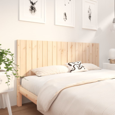 vidaXL tömör fenyőfa ágyfejtámla 185,5x4x100 cm ágy és ágykellék