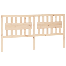 vidaXL tömör fenyőfa ágyfejtámla 185,5x4x100 cm (818585) ágy és ágykellék