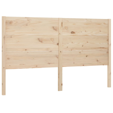 vidaXL tömör fenyőfa ágyfejtámla 186 x 4 x 100 cm (818735) ágy és ágykellék