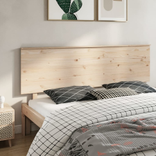 vidaXL tömör fenyőfa ágyfejtámla 204x6x82,5 cm ágy és ágykellék