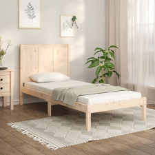 vidaXL tömör fenyőfa ágykeret 100 x 200 cm ágy és ágykellék