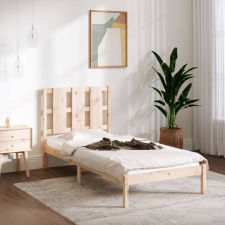 vidaXL tömör fenyőfa ágykeret 100 x 200 cm ágy és ágykellék