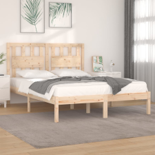 vidaXL tömör fenyőfa ágykeret 120 x 200 cm ágy és ágykellék