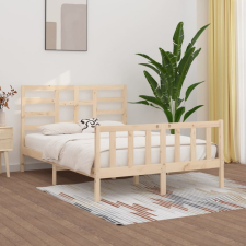 vidaXL tömör fenyőfa ágykeret 140 x 200 cm ágy és ágykellék