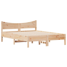 vidaXL tömör fenyőfa ágykeret 140 x 200 cm (844725) ágy és ágykellék