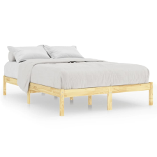 vidaXL tömör fenyőfa ágykeret 160 x 200 cm (810027) ágy és ágykellék