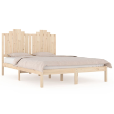 vidaXL tömör fenyőfa ágykeret 200 x 200 cm (3103798) ágy és ágykellék