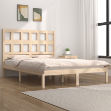 vidaXL tömör fenyőfa ágykeret 200x200cm ágy és ágykellék