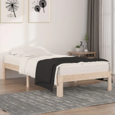 vidaXL tömör fenyőfa ágykeret 90 x 190 cm (3FT Single) ágy és ágykellék