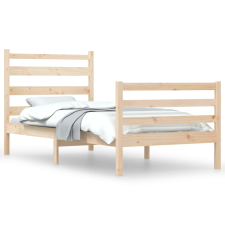 vidaXL tömör fenyőfa ágykeret 90 x 200 cm (3103698) ágy és ágykellék