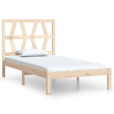 vidaXL tömör fenyőfa ágykeret 90 x 200 cm (3103983) ágy és ágykellék