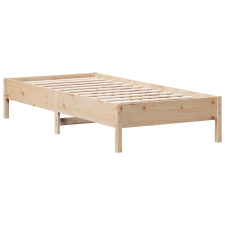 vidaXL tömör fenyőfa ágykeret 90 x 200 cm (842710) ágy és ágykellék