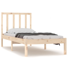 vidaXL tömör fenyőfa ágykeret 90x200 cm (3105056) ágy és ágykellék