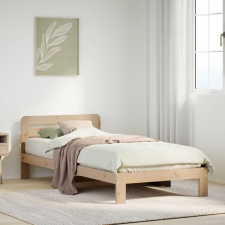 vidaXL tömör fenyőfa ágykeret matrac nélkül 90 x 190 cm ágy és ágykellék