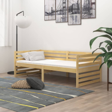 vidaXL tömör fenyőfa dívány matraccal 90 x 200 cm bútor