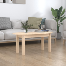 vidaXL tömör fenyőfa dohányzóasztal 80x40x35 cm bútor