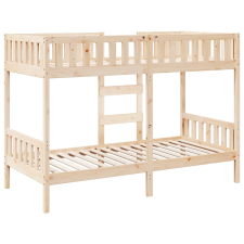 vidaXL tömör fenyőfa emeletes ágy 80x200 cm (3308598) ágy és ágykellék