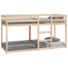 vidaXL tömör fenyőfa emeletes ágy 80x200 cm (821649) ágy és ágykellék