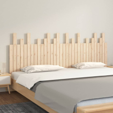 vidaXL tömör fenyőfa fali fejtámla 204x3x80 cm ágy és ágykellék
