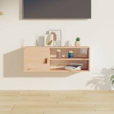 vidaXL tömör fenyőfa faliszekrény 80 x 30 x 30 cm bútor
