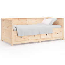 vidaXL tömör fenyőfa kanapéágy 75 x 190 cm (820916) ágy és ágykellék