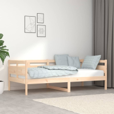 vidaXL tömör fenyőfa kanapéágy 90 x 190 cm ágy és ágykellék