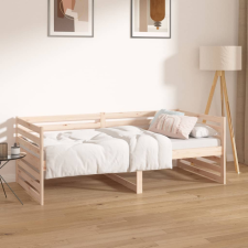 vidaXL tömör fenyőfa kanapéágy 90 x 190 cm ágy és ágykellék