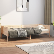 vidaXL tömör fenyőfa kanapéágy 90 x 200 cm bútor
