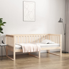 vidaXL tömör fenyőfa kanapéágy 90 x 200 cm ágy és ágykellék