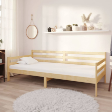 vidaXL tömör fenyőfa kanapéágy 90 x 200 cm ágy és ágykellék